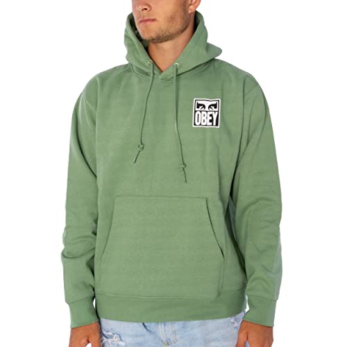 Obey Eyes Icon Hoodie Herren Jade, XL von Obey