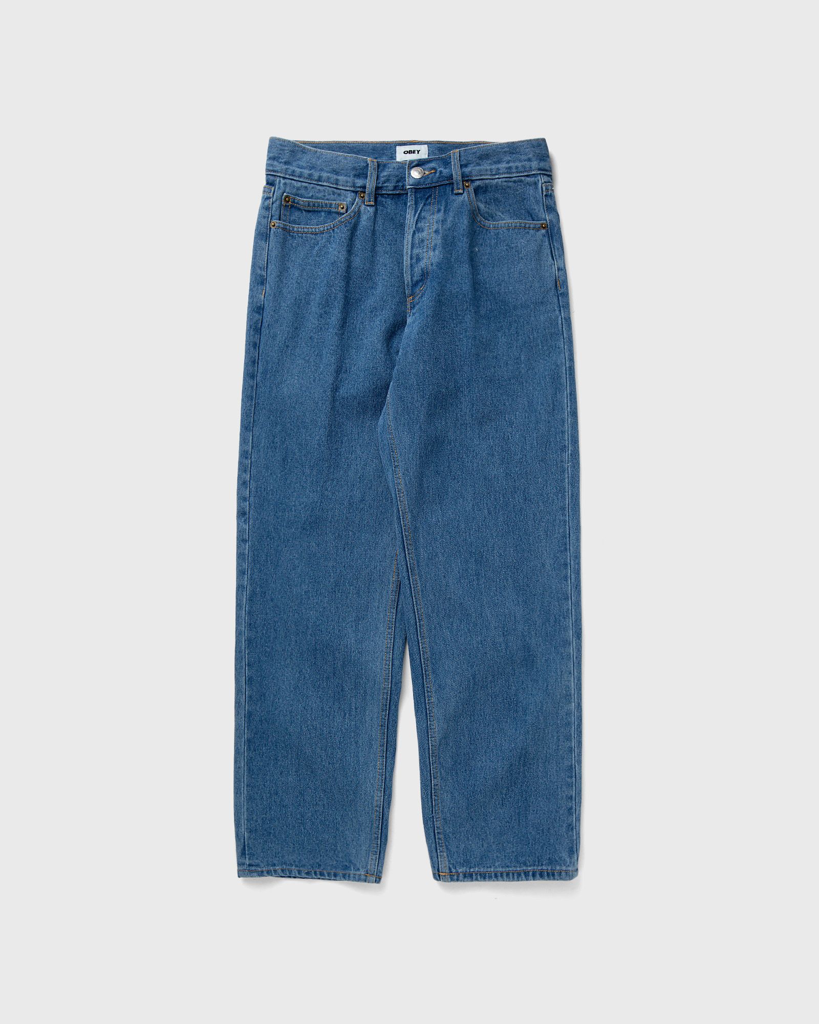 Obey Hardwork denim men Jeans blue in Größe:L von Obey