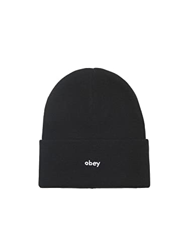 Obey Karma Beanie Mütze Strickmütze schwarz von Obey