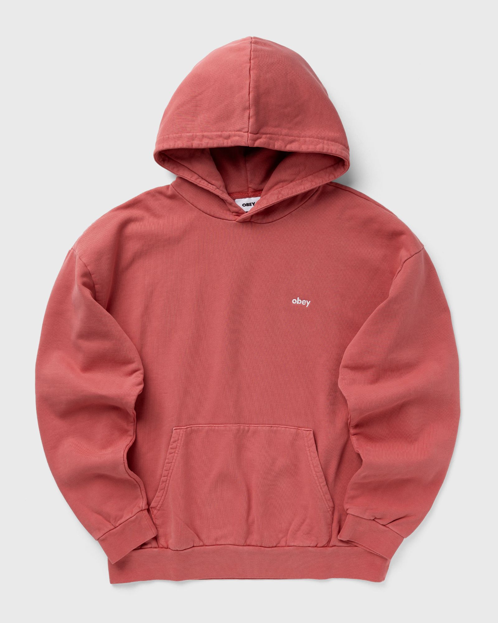 Obey Lowercase pigment hood men Hoodies red in Größe:XL Obey Lowercase pigment hood men Hoodies red in Größe:XL von Obey