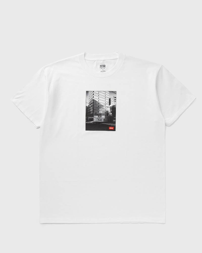 Obey OSAKA PHOTO men Shortsleeves white in Größe:XXL von Obey