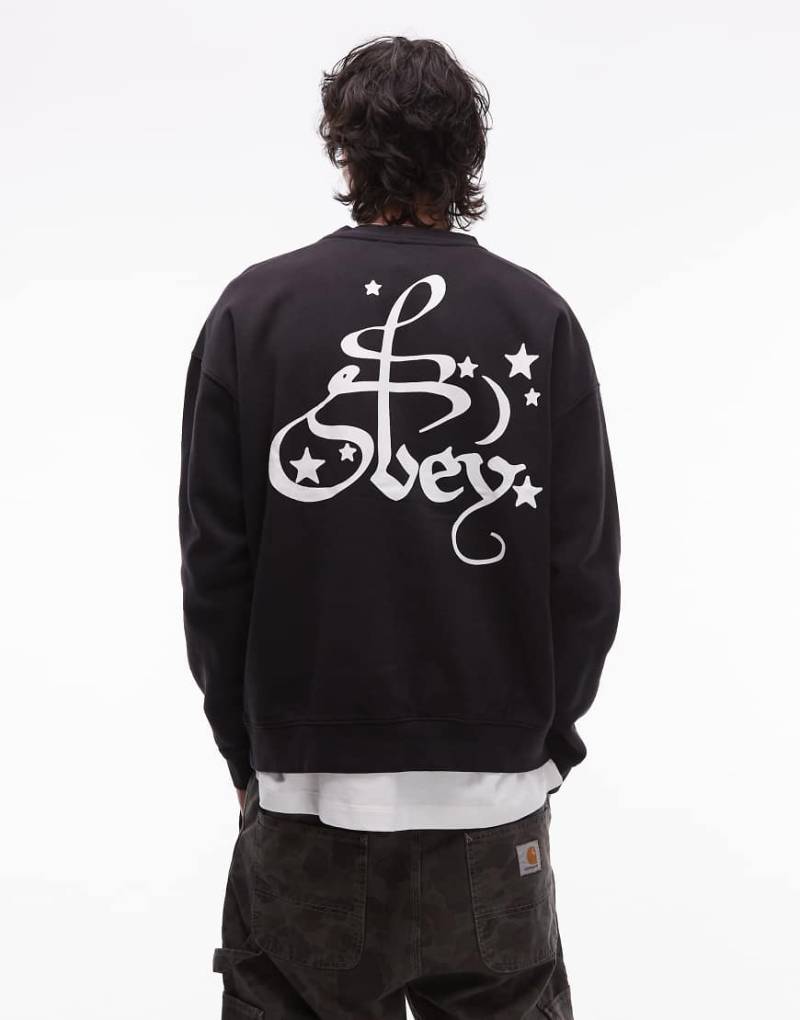 Obey - Spellbound - Kastiges Sweatshirt in Schwarz von Obey
