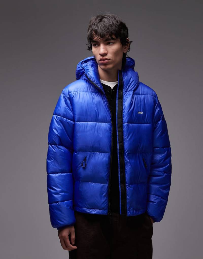 Obey - Stratus - Kapuzenjacke in Blau von Obey