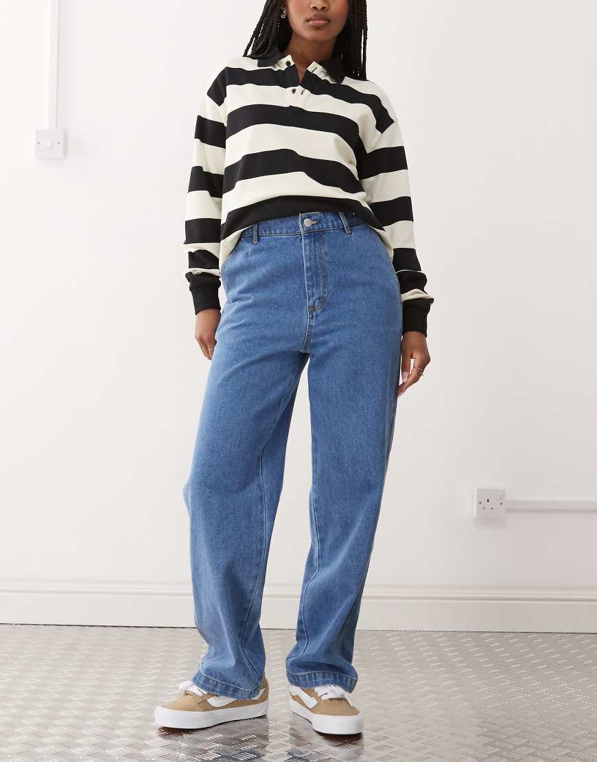 Obey - Sybil - Carpenter-Jeans in hellblauer Waschung von Obey