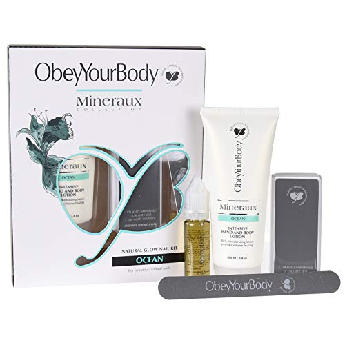 Original Obey Your Body Nail Care Kit Prestige Hand- und Nagelpflege Set Maniküre Obeyyourbody Ocean von Obey Your Body