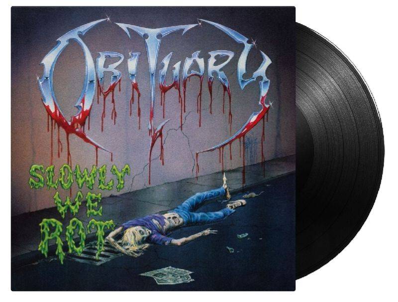 Obituary Slowly We Rot LP multicolor von Obituary