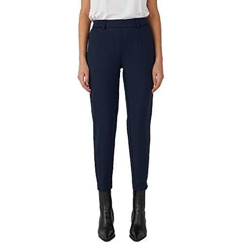 Object Damen Objlisa Slim Pant Noos Hose, Blau, 44 EU von Object