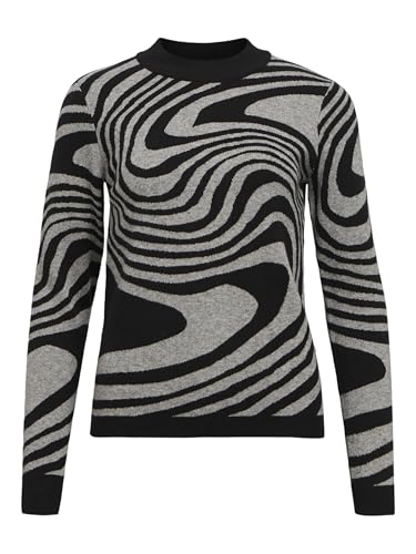 OBJRAY L/S Knit Pullover AOP NOOS von Object