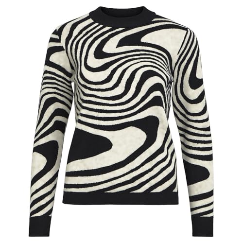 OBJRAY L/S Knit Pullover AOP NOOS von Object