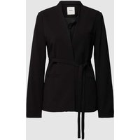 Object Blazer mit Stehkragen Modell 'CECILIE' in Black, Größe 34 von Object