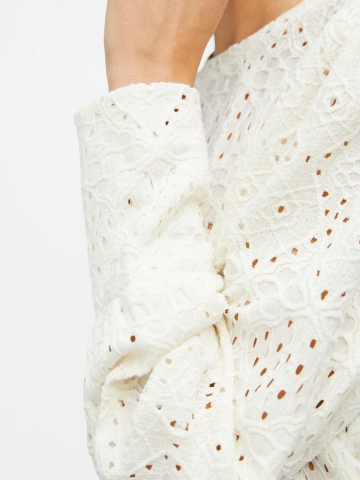 Object Blusentop Feodora (1-tlg) Lochmuster von Object