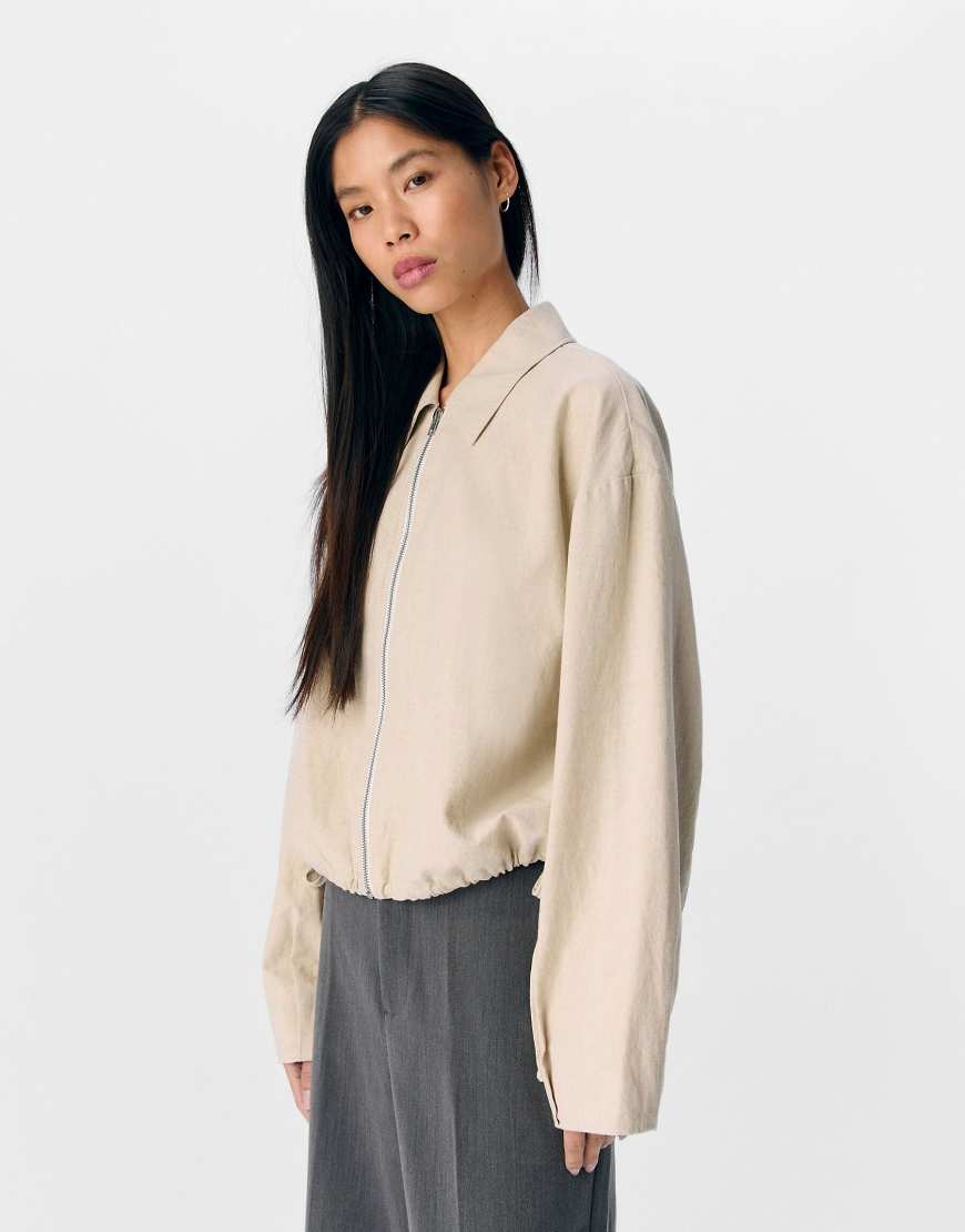 Object - Bomberjacke in Humus-Neutral von Object