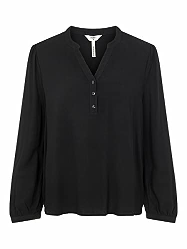 Object Collectors Item Damen OBJLORENA L/S TOP NOOS Bluse, Black, 40 von Object