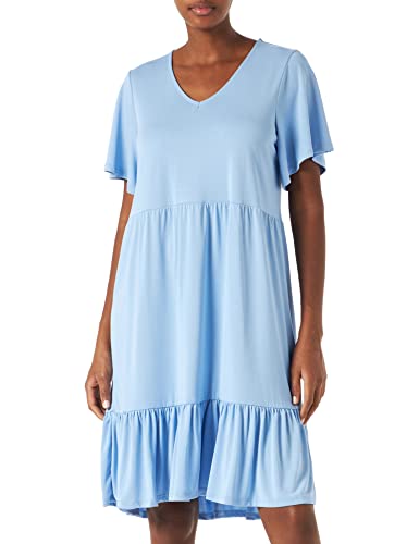 Object Damen Objannie S/S Dress Noos Kleid, Serenity, S EU von Object