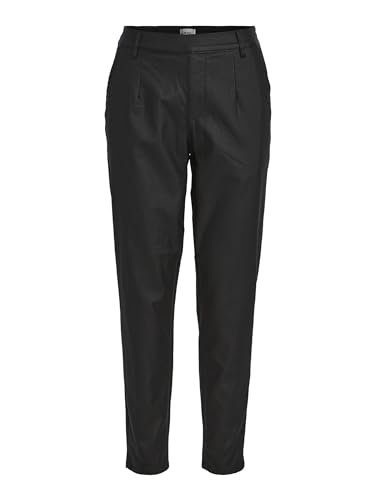 Object Damen Objbelle Lisa Coated Noos Pant Hose, Schwarz, 36 EU von Object