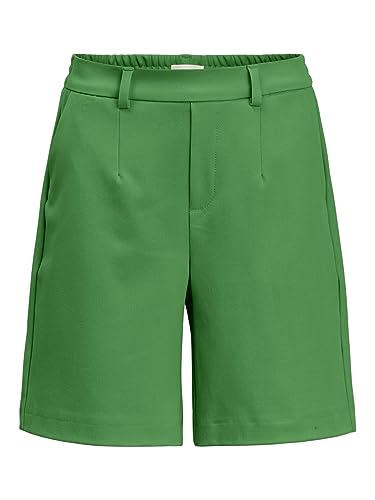 Object Damen Objlisa Mw Wide Noos Shorts, Fern Green, 40 EU von Object