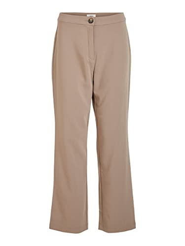 Object Damen Objsigrid Cassie Pant Noos Hose, Fossil, 34 EU von Object