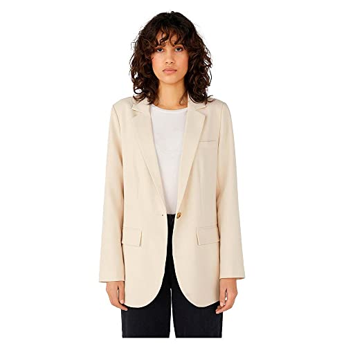 Object Female Blazer Einreihig 42Sandshell von Object