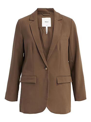 OBJECT Female Blazer Einreihig, 23035737, Dark Earth, 40 OBJECT Female Blazer Einreihig, 23035737, Dark Earth, 40 von Object