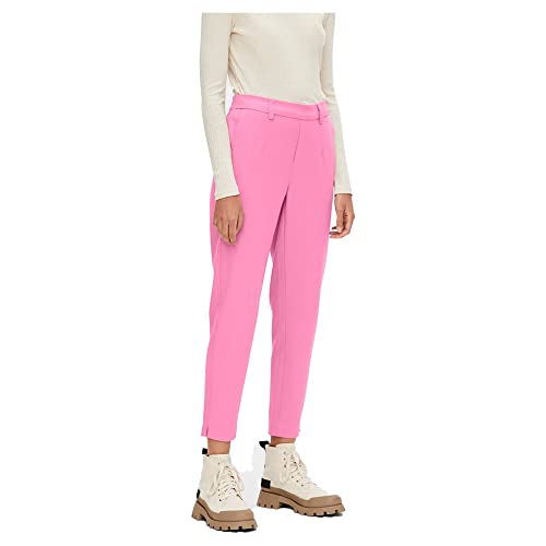 Object Damen Objlisa Slim Pant Noos Hose, Begonia Pink 2, 34 EU von Object