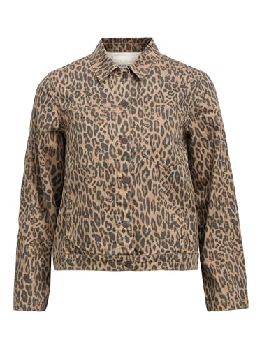 Object Female Jeansjacke Leoprint Object Female Jeansjacke Leoprint von Object