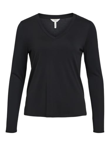 Object OBJANNIE RE L/S V-Neck TOP NOOS von Object