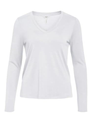 Object OBJANNIE RE L/S V-Neck TOP NOOS von Object