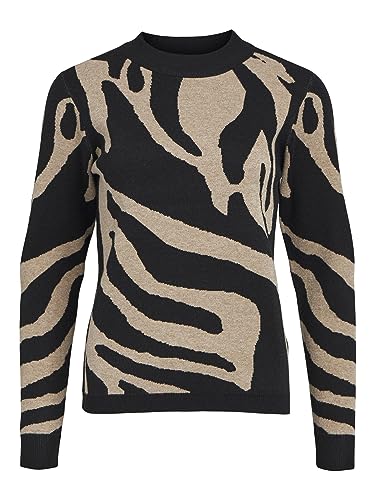 OBJRAY L/S Knit Pullover AOP NOOS von Object