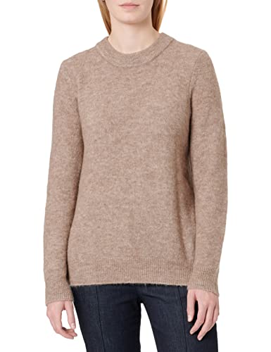 OBJECT Women's OBJELLIE L/S O-Neck NOOS Pullover, Fossil, L von Object