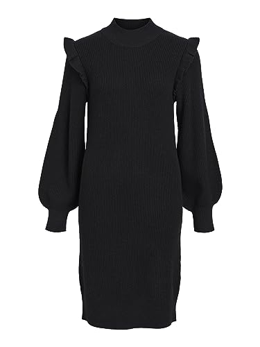 Object OBJMALENA L/S Ruffle Knit Dress NOOS Object OBJMALENA L/S Ruffle Knit Dress NOOS von Object