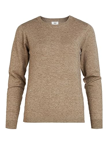 Object Damen Objthess L/S O-Hals gebreide trui Noos Pullover, Fossil, S EU Object Damen Objthess L/S O-Hals gebreide trui Noos Pullover, Fossil, S EU von OBJECT COLLECTORS ITEM