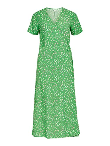 OBJEMA Elise S/S Long WRAP Dress NOOS OBJEMA Elise S/S Long WRAP Dress NOOS von Object