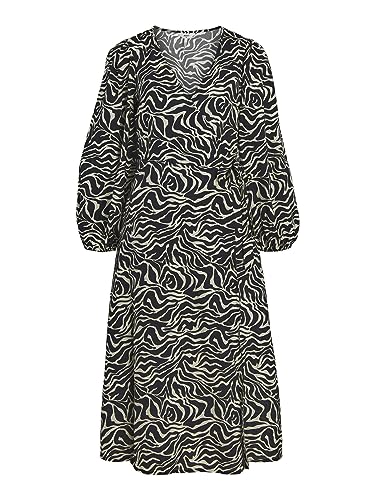 Object OBJLEONORA L/S WRAP MIDI Dress NOOS von Object