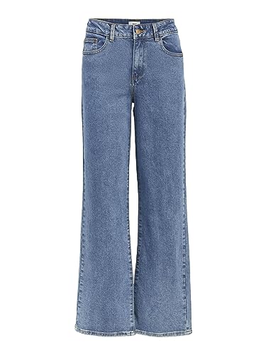 Object Female Wide Fit Jeans Mid Waist von Object