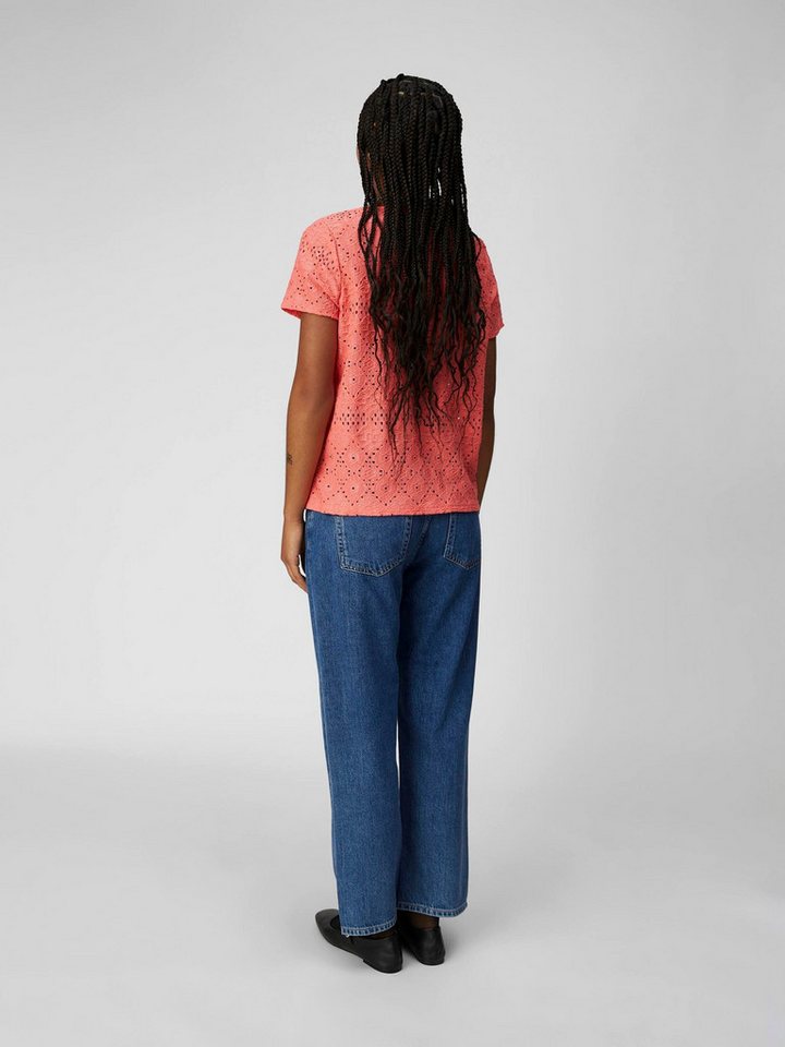 Object Funktionsshirt Feodora (1-tlg) Lochmuster von Object