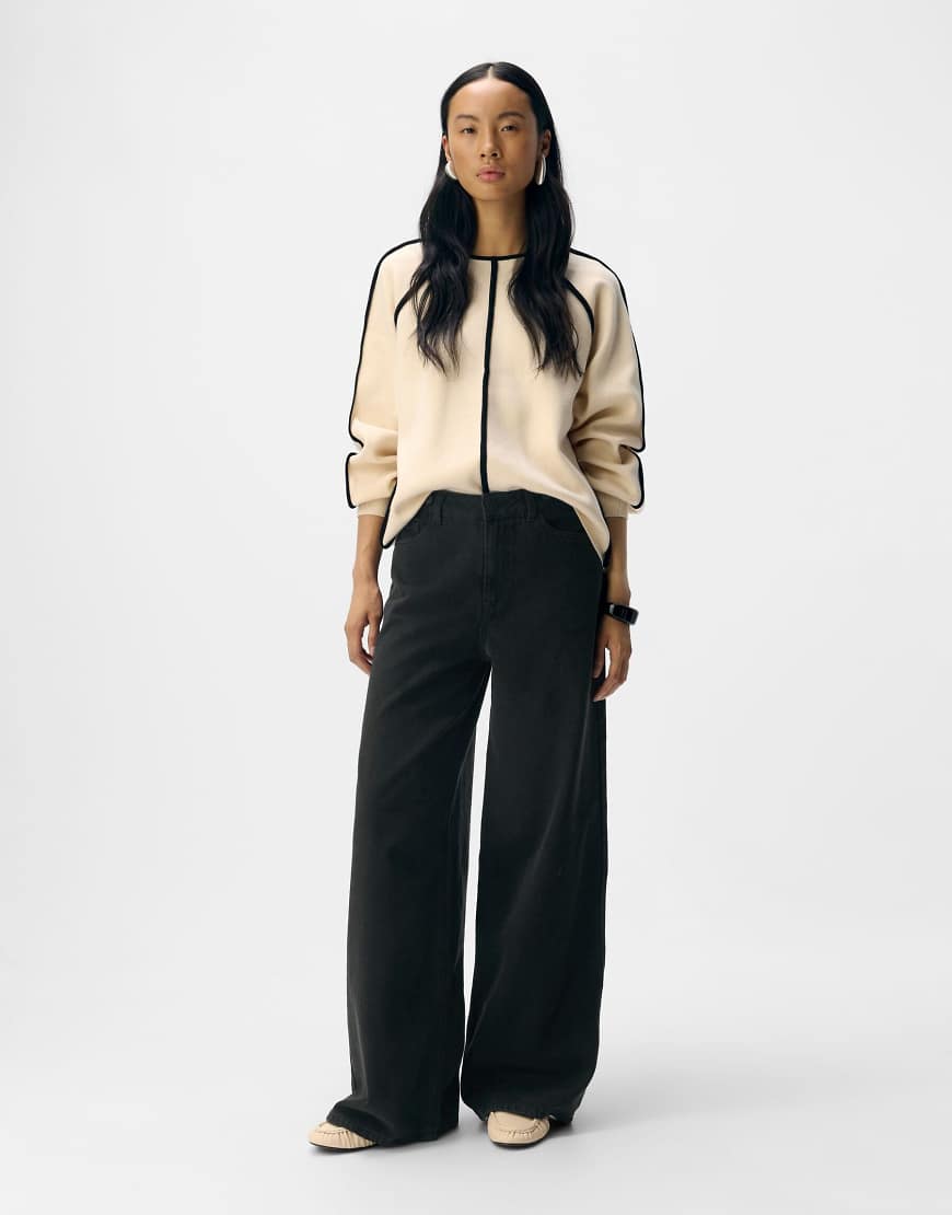 Object - Jeans in Schwarz von Object