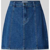 Object Jeansrock mit Ziernähten Modell 'Carol' in Blau, Größe XS Object Jeansrock mit Ziernähten Modell 'Carol' in Blau, Größe XS von Object