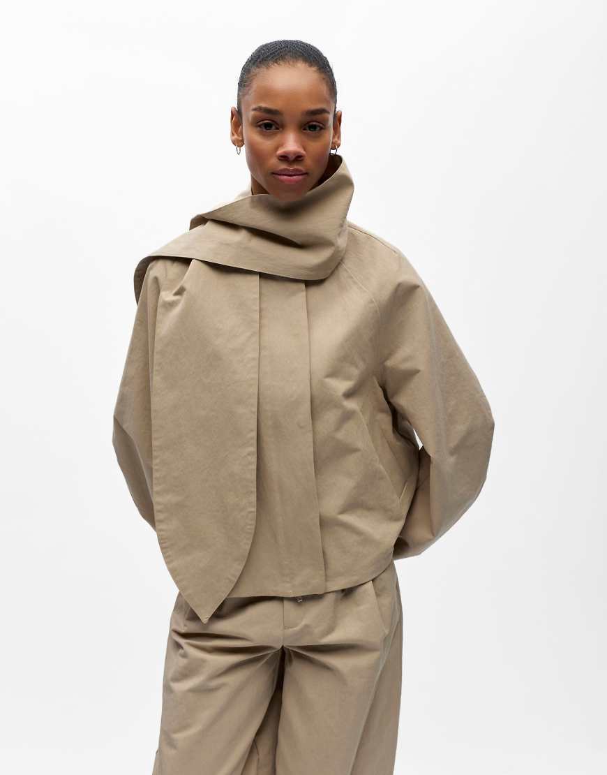 Object - Kurzjacke in Humus-Neutral von Object