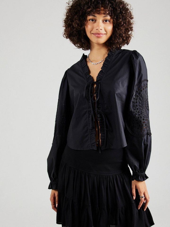 Object Langarmbluse BRODERA (1-tlg) Rüschen von Object