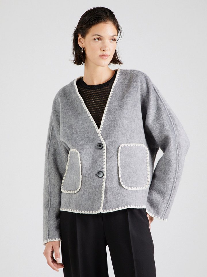 Object Langjacke OBJLola (1-St) Stickerei von Object