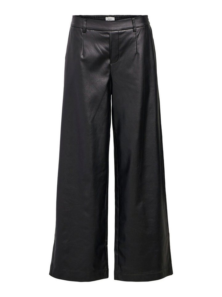 Object Lederhose OBJMelba Lisa (1-tlg) Drapiert/gerafft von Object