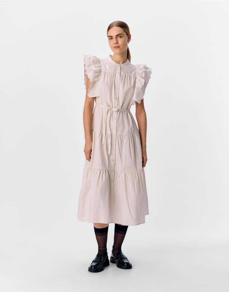 Object - Maxikleid in Sandweiß von Object