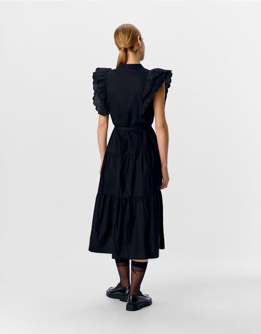 Object - Maxikleid in Schwarz Object - Maxikleid in Schwarz von Object