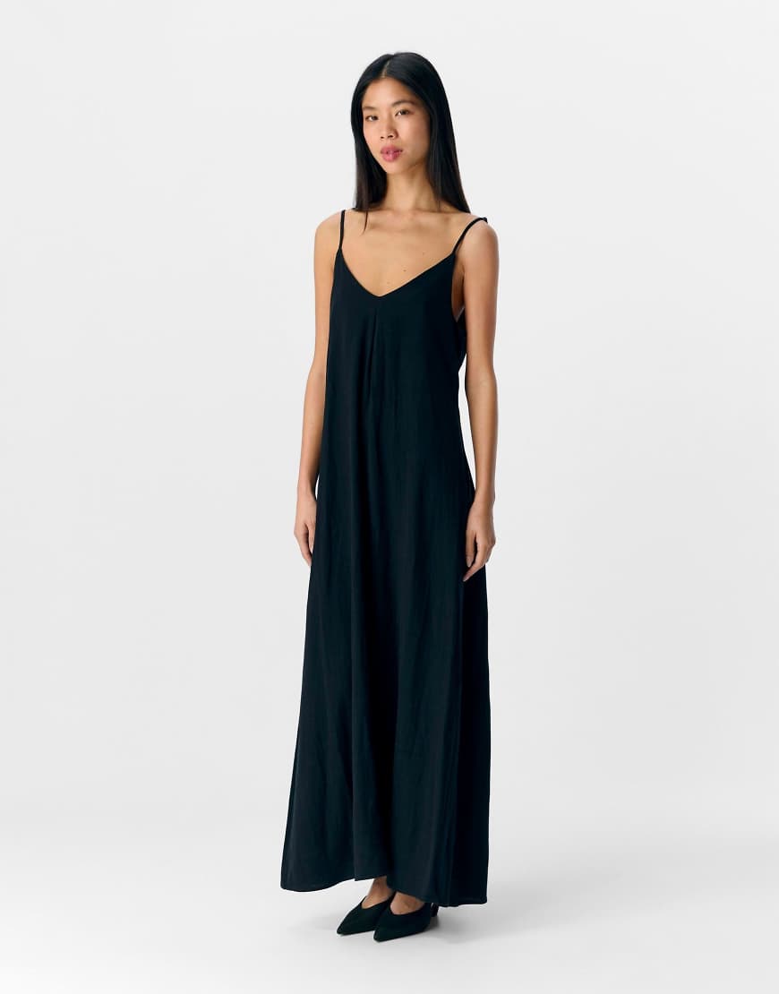 Object - Maxikleid in Schwarz Object - Maxikleid in Schwarz von Object