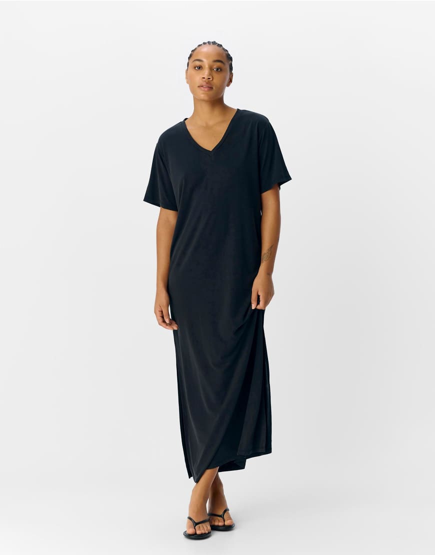 Object - Maxikleid in Schwarz Object - Maxikleid in Schwarz von Object