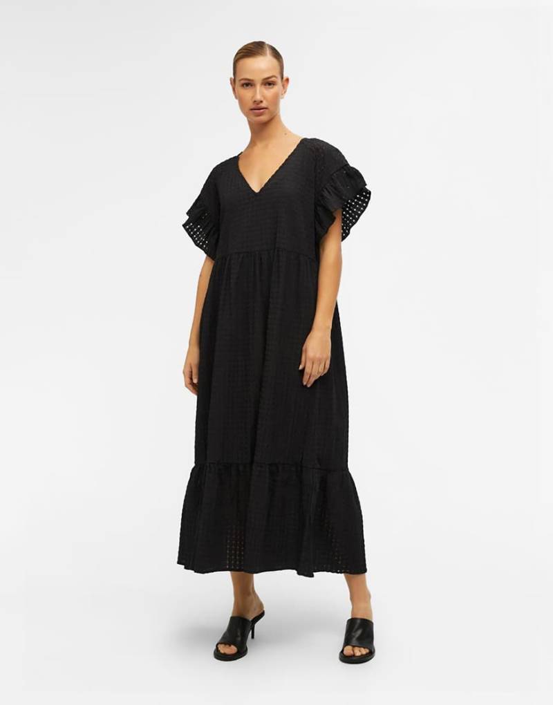 Object - Midikleid in Schwarz von Object