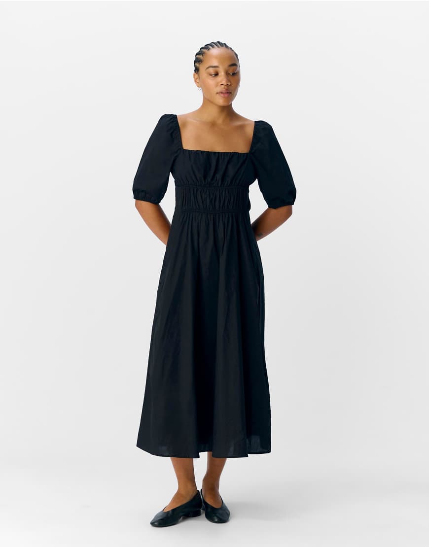 Object - Midikleid in Schwarz Object - Midikleid in Schwarz von Object