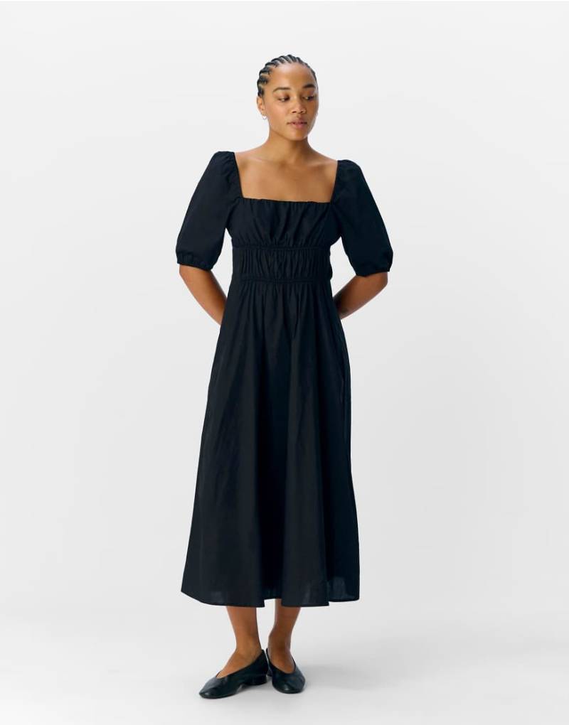 Object - Midikleid in Schwarz von Object