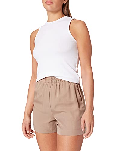 Object NOS Damen OBJTILDA HW NOOS Shorts, Fossil, 34 von Object