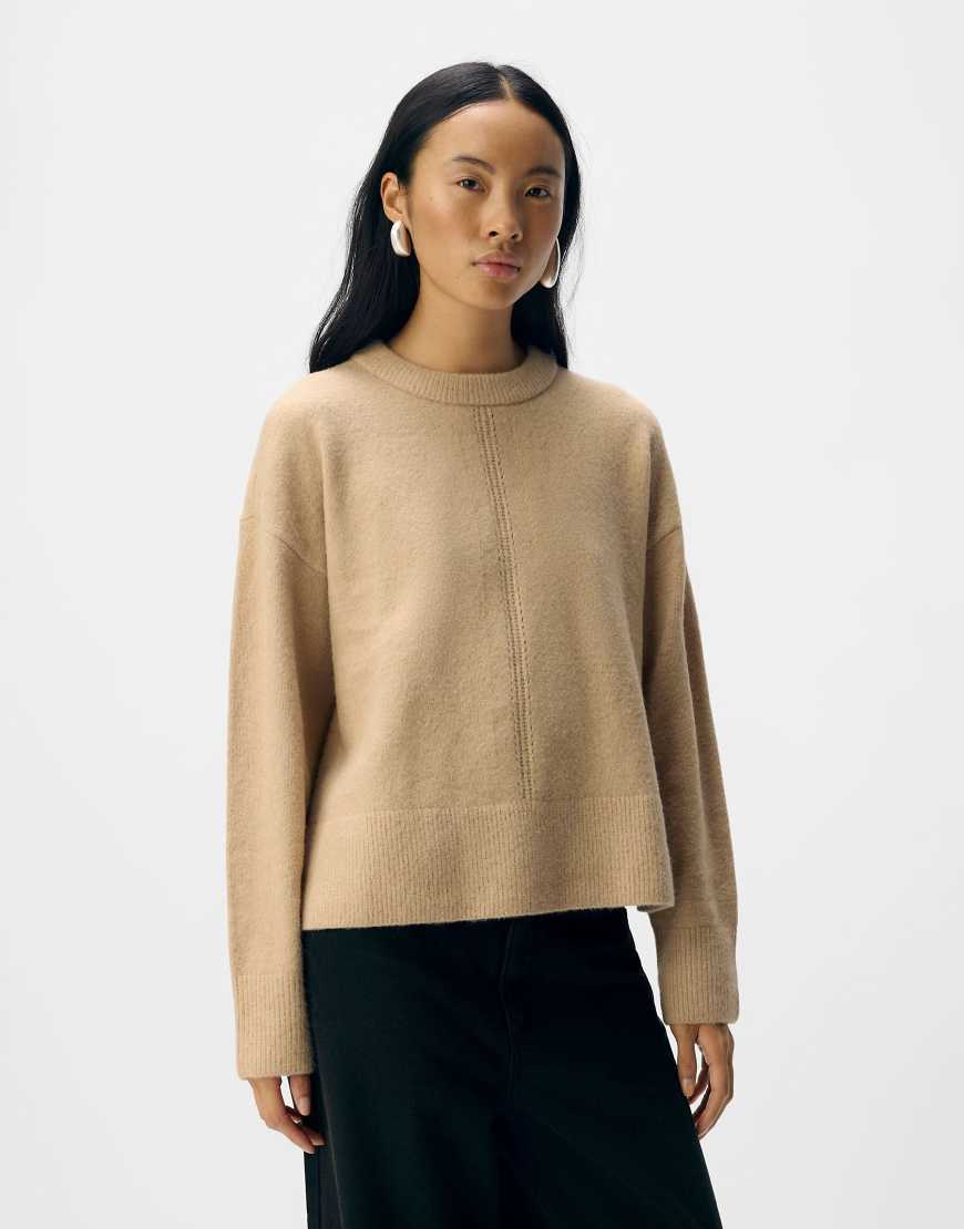 Object - Pullover in Tannin-Brown von Object